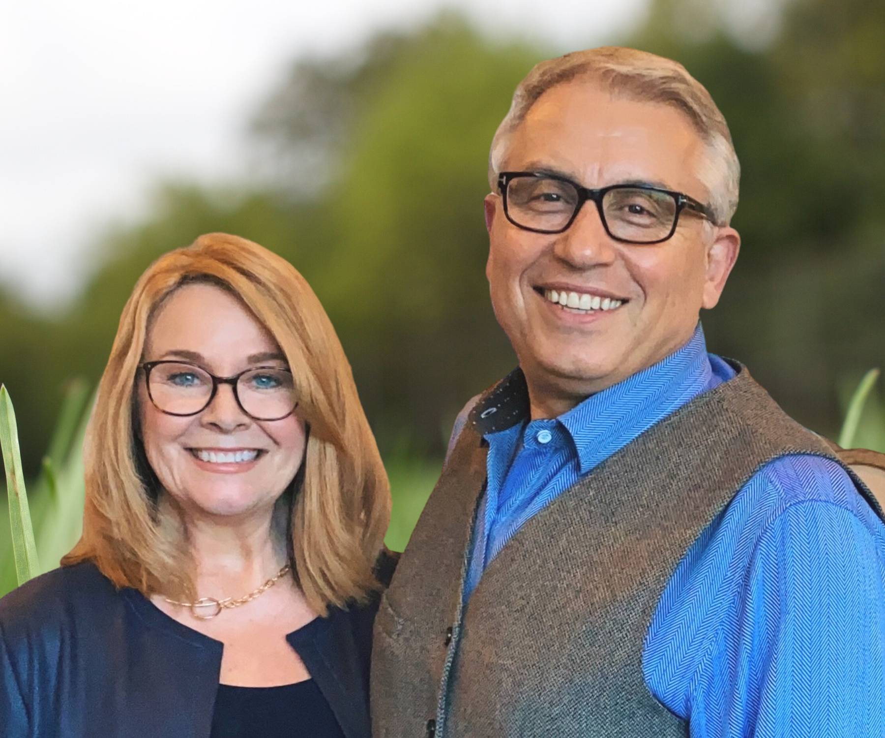 Founders Clay and Susan Allen